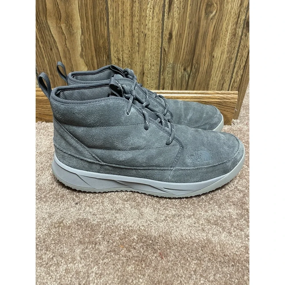 The North Face Mens NSE Chukka Suede Insulated Boots Size‎ 11 Gray